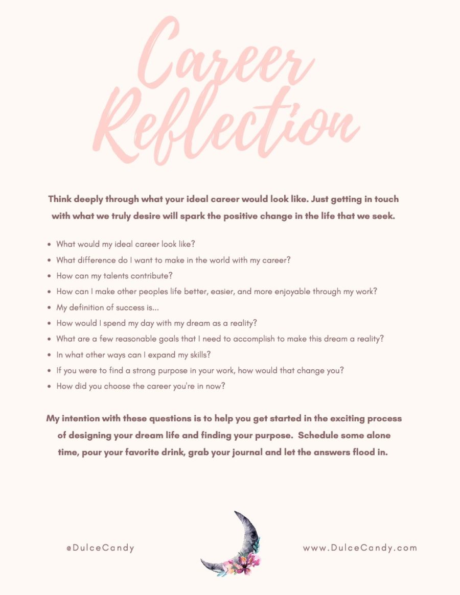 reflection essay about career guidance